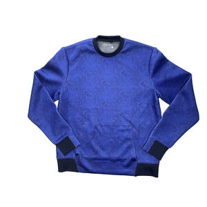 Greyson Shirt Mens Medium Blue Golf Athletic Athleisure Long Sleeve Pullover